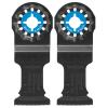 imageBOSCH OSL114C3 3Pack 114 in Starlock Oscillating Multi Tool Metal ampamp More Carbide Extreme Plunge Cut Blades for Cutting Iron Bar Metal Wood with Nails Drywall and Tile114 In
