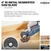 imageBOSCH OSL114F3 3Pack 114 In Starlock Oscillating Multi Tool All Purpose BiMetal Plunge Cut Blades for Applications in Wood Wood with Nails Drywall PVC Metal Nails and Staples4 In
