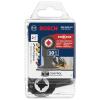 imageBOSCH OSL114F3 3Pack 114 In Starlock Oscillating Multi Tool All Purpose BiMetal Plunge Cut Blades for Applications in Wood Wood with Nails Drywall PVC Metal Nails and Staples212 In