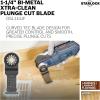 imageBOSCH OSL114JF3 3Pack 114 in Starlock Oscillating Multi Tool Wood CurvedTec BiMetal XtraClean Plunge Cut Blades for Applications in Cutting Wood Hardwood Laminate