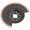 imageBOSCH OSL234HG 1Piece 234 in x 18 in Starlock Oscillating Multi Tool Grout ampamp Abrasive Carbide Grit Hybrid Grout Blade for Grinding ampamp Rasping Applications212 In