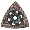 imageBOSCH OSL234HG 1Piece 234 in x 18 in Starlock Oscillating Multi Tool Grout ampamp Abrasive Carbide Grit Hybrid Grout Blade for Grinding ampamp Rasping Applications312 In