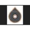 imageBOSCH OSL234HG 1Piece 234 in x 18 in Starlock Oscillating Multi Tool Grout ampamp Abrasive Carbide Grit Hybrid Grout Blade for Grinding ampamp Rasping Applications234 In