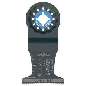 imageBOSCH OSL114C3 3Pack 114 in Starlock Oscillating Multi Tool Metal ampamp More Carbide Extreme Plunge Cut Blades for Cutting Iron Bar Metal Wood with Nails Drywall and Tile134 In
