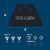 imageBOSCH HS1909 SDSMax Concrete Bushing Head Pack of 1SDS Max Floor Scraper