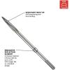 imageBOSCH HS1909 SDSMax Concrete Bushing Head Pack of 1SDS Max Point Chisel