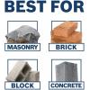 imageBOSCH HS1909 SDSMax Concrete Bushing Head Pack of 1SDS Max Tile Chisel