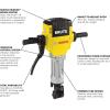 imageBOSCH BH2760VC Brute Breaker Hammer 1000 Blasts Per Minute 35 FtLbs Impact Energy Vibration Control Service Minderbrushes GreasePacked Gearbox  Ideal for HeavyDuty Concrete and Asphalt WorkBrute Breaker