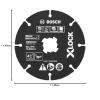 imageBOSCH CMWX450 412 In XLOCK Carbide MultiWheel Compatible with 78 In Arbor for Applications in Cutting Wood Wood with Nails Plastic Plaster412 In