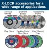 imageBOSCH CMWX450 412 In XLOCK Carbide MultiWheel Compatible with 78 In Arbor for Applications in Cutting Wood Wood with Nails Plastic Plaster5 In