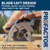imageBOSCH GKS18V26LB14 PROFACTOR 18V BladeLeft 714 In Circular Saw Kit with 1 CORE18V 8 Ah High Power BatteryTool Only