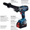 imageBOSCH GSB18V1330CB14 PROFACTOR 18V ConnectedReady 12 In Hammer DrillDriver Kit with 1 CORE18V 8 Ah High Power Batteryw Battery Kit