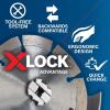 imageBOSCH MGX0450 412 In XLOCK Backing Pad with XLOCK Clip  Medium Hardness Use with Fiber Discs for Applications in Metal Surface Finishing Weld Blending Rust Removal5 In