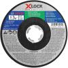 imageBOSCH TCWX1S500 5 In x 045 In XLOCK MetalStainless Fast Cutting Abrasive Wheel 60 Grit Compatible with 78 In Arbor Type 1A ISO 41 for Applications in Metal Stainless Steel CuttingType 1A Masonry