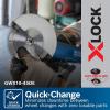 imageBosch GWX1045E 412 In XLOCK Ergonomic Angle Grinder with Slide Switch412 In