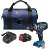 imageBOSCH GSB18V1330CB14 PROFACTOR 18V ConnectedReady 12 In Hammer DrillDriver Kit with 1 CORE18V 8 Ah High Power Batteryw Battery Kit