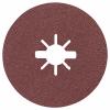 imageBOSCH FBX624 25Pack 6 In XLOCK Coarse Grit Abrasive Fiber Discs 24 Grit Compatible with 78 In Arbor for Applications in Metal Surface Finishing Weld Blending Rust Removal412 In