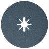 imageBOSCH FBX624 25Pack 6 In XLOCK Coarse Grit Abrasive Fiber Discs 24 Grit Compatible with 78 In Arbor for Applications in Metal Surface Finishing Weld Blending Rust Removal6 In