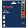 imageBOSCH FBX624 25Pack 6 In XLOCK Coarse Grit Abrasive Fiber Discs 24 Grit Compatible with 78 In Arbor for Applications in Metal Surface Finishing Weld Blending Rust Removal6 In