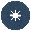 imageBOSCH FBX624 25Pack 6 In XLOCK Coarse Grit Abrasive Fiber Discs 24 Grit Compatible with 78 In Arbor for Applications in Metal Surface Finishing Weld Blending Rust Removal5 In