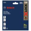 imageBOSCH FBX624 25Pack 6 In XLOCK Coarse Grit Abrasive Fiber Discs 24 Grit Compatible with 78 In Arbor for Applications in Metal Surface Finishing Weld Blending Rust Removal6 In