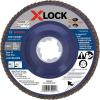 imageBOSCH FDX2950120 1Piece 5 In XLOCK Flap Disc 120 Grit Compatible with 78 In Arbor Type 29 for Applications in Metal Blending and Grinding5 In