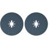 imageBOSCH FBX624 25Pack 6 In XLOCK Coarse Grit Abrasive Fiber Discs 24 Grit Compatible with 78 In Arbor for Applications in Metal Surface Finishing Weld Blending Rust Removal6 In Pack of 2