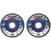 imageBOSCH FDX2950120 1Piece 5 In XLOCK Flap Disc 120 Grit Compatible with 78 In Arbor Type 29 for Applications in Metal Blending and Grinding5 In Pack of 2