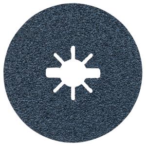 imageBOSCH FBX624 25Pack 6 In XLOCK Coarse Grit Abrasive Fiber Discs 24 Grit Compatible with 78 In Arbor for Applications in Metal Surface Finishing Weld Blending Rust Removal412 In
