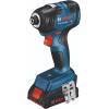 imageBOSCH GDR18V1800B12 18V Cordless Brushless 14 In Hex Impact Driver Kit with 1 2 Ah Standard Power Battery 18V Charger and Storage Bagw 18V 2 Ah Battery