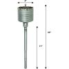 imageBOSCH HC8526 258 in x 22 in SDSMax Rotary Hammer Core Bit Ideal for Applications in Concrete4 In Diameter