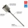 imageBOSCH HC8526 258 in x 22 in SDSMax Rotary Hammer Core Bit Ideal for Applications in Concrete5 In Diameter