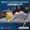 imageBOSCH SDMSD45 45Piece Driven Impact Tough Screwdriving Custom Case Assorted Set with Included Storage Case