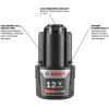 imageBosch GXS12V01N12 12V Max LithiumIon Battery and Charger Starter Kit