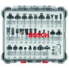 imageBOSCH RBS006SBS 6Piece Universally Compatible Accessory CarbideTipped Groove Cutter Router Bit Assorted Set30Piece