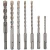 imageBOSCH 11255VSR Bulldog Xtreme 8 Amp 1 Inch Corded Variable Speed SDSPlus ConcreteMasonry Rotary Hammer and BOSCH HCK001 7 Piece CarbideTipped SDSplus Rotary Hammer Drill Bit Setw 7pc Drill Bit Set