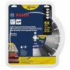 imageBOSCH DB1441E 14 in Xtreme Segmented Rim Diamond Blade with 1 in Arbor for Fast Cut WetDry Cutting Applications in Reinforced Concrete Brick Stone12 In