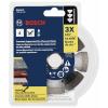 imageBOSCH DB1441E 14 in Xtreme Segmented Rim Diamond Blade with 1 in Arbor for Fast Cut WetDry Cutting Applications in Reinforced Concrete Brick Stone4 In