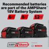 imageBOSCH GBL18V450N PROFACTOR 18V Cordless Blower  High Performance Brushless Motor 450 CFM 123 MPH Air Speed Ergonomic Design Lightweight ampamp Low Noise  Battery ampamp Charger Sold Separately