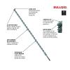 imageBOSCH HC2000 532 in x 2 in x 4 in Bulldog SDSPlus Rotary Hammer BitFor Concrete