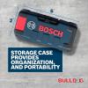 imageBOSCH HCK001 7 Piece CarbideTipped SDSPlus Rotary Hammer Drill Bit Set with Storage Case6pc