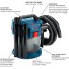 imageBosch GAS18V3N 18 V 26Gallon WetDry Vacuum Cleaner with HEPA Filter Bare Tool