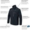 imageBosch GHJ12V203XLN12 12V Max Heated Jacket Kit with Portable Power Adapter  Size 3X LargeBlack