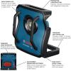 imageBosch GLI18V4000CN 18V Bluetooth LED Floodlight  4000 Lumens Remote Control Durable Metal Body Adjustable Brightness ampamp Long Runtime  Perfect for Job Sites ampamp Outdoors Bare Tool