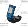imageBosch GLI18V800N 18V Multidirectional Portable LED Worklight with Mounting Magnet and Hanging Hook Bare Tool