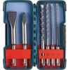 imageBOSCH GBH228L 118quot SDSplus Bulldog Xtreme Max Rotary Hammer and 6 Piece SDSplus Masonry Trade Bit Set Chisels and Carbide HCST006with 6 Piece Masonry Trade Bit Set