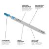 imageBosch T127D 5Piece 4 In 8 TPI Special for Aluminum TShank Jig Saw BladesStraight Cuts for Metal