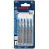 imageBosch T127D 5Piece 4 In 8 TPI Special for Aluminum TShank Jig Saw BladesStraight Cuts for Metal