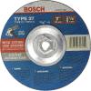imageBosch CG27M701 7 In 18 In 5811 In Arbor Type 27 24 Grit Light GrindingMetal Cutting Abrasive Wheel