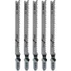 imageBosch T101B 4Inch 10Tooth TShank Jig Saw Blades 5Pack Silver 4 10 V TPI  5 pcs